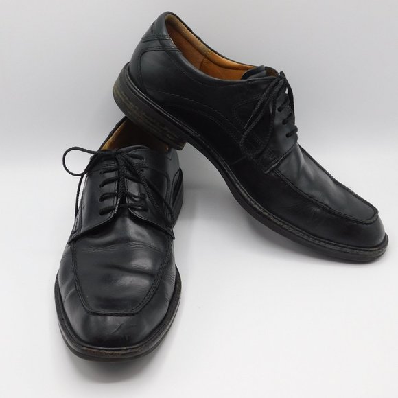 Ecco | Shoes | Ecco Mens Black Leather Oxford Size 43 Us  display picture 2